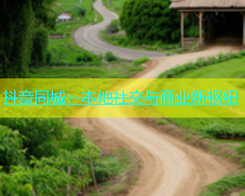 抖音同城：本地社交与商业新枢纽  第2张