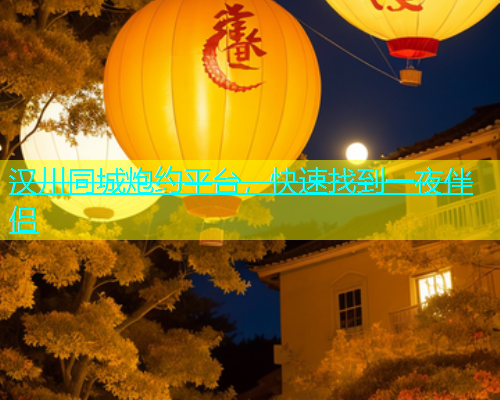 汉川同城炮约平台，快速找到一夜伴侣  第1张