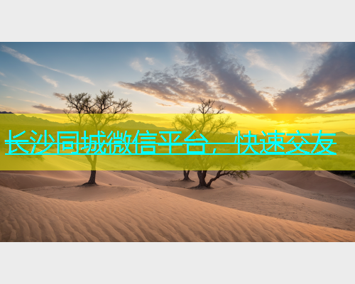 长沙同城微信平台，快速交友  第1张